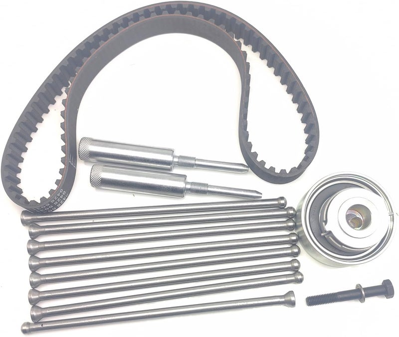 Giuqa New Timing Belt & Timing Alignment Pins & Pushrods & Pulleys 02931480 02109085 Fits for Deutz F2L2011 F3L2011 F4L2011 F2M2011 BF4M 2011F F3L2011F F4L2011F - Image 2